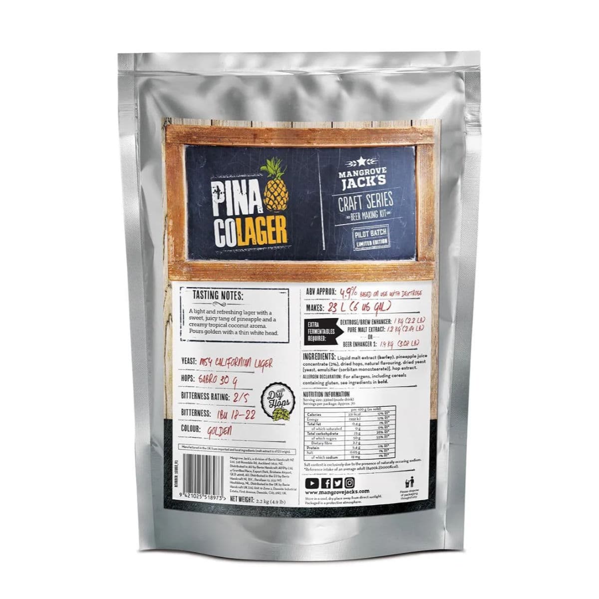 Mangrove Jack's Pina CoLager Світле
