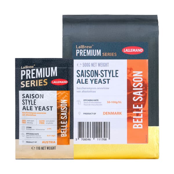 Пивные дрожжи LalBrew® Belle Saison в бельгийском стиле, 10г (фасовка)